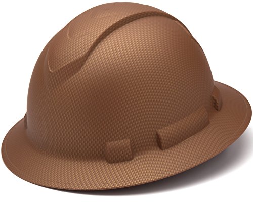 Pyramex Ridgeline Hydro Dipped Full Brim Hard Hat (Matte Copper Graphite Pattern)