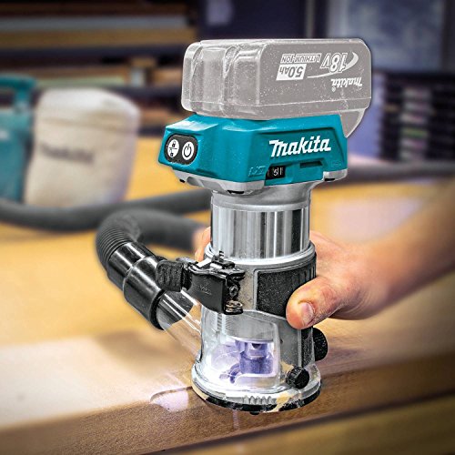 Makita (XTR01T7) 18V LXT Lithium-Ion Brushless Cordless Compact Router Kit