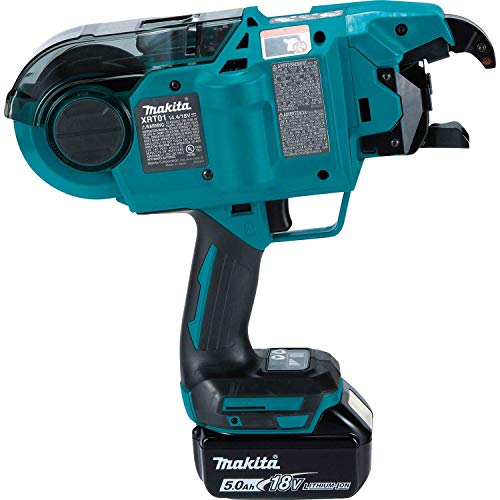 Makita (XRT01TK) 18V LXT Lithium-Ion Brushless Cordless Rebar Tying Tool Kit (5.0Ah)