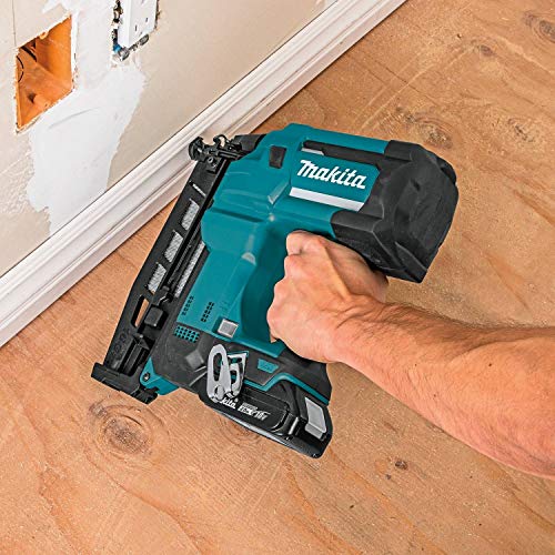 Makita (XNB02RJ) 18V LXT 2-1/2" 16-Gauge Straight Finish Nailer Kit
