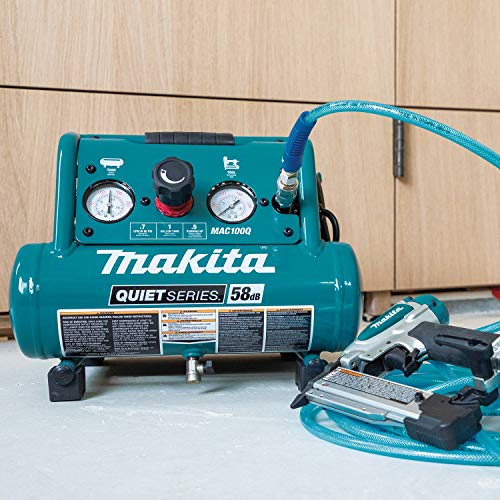 Makita 1-Gallon Compact Air Compressor & 18 Gauge Brad Nailer Combo Kit