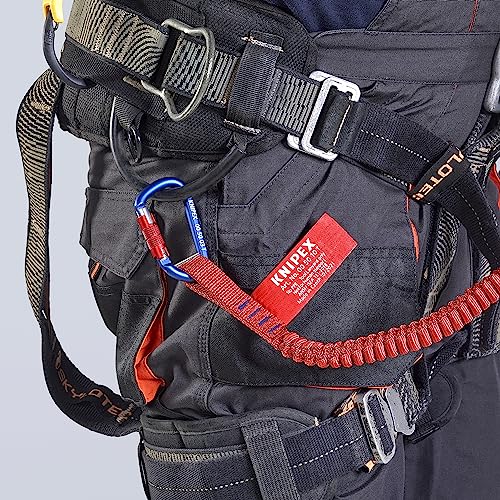 KNIPEX Tethering Lanyard with Captive Eye Carabiner up to 13 lbs.