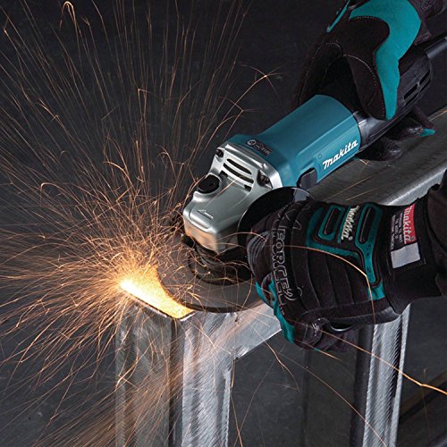 Makita (HR2641X1) SDS-PLUS 3-Mode Variable Speed AVT Rotary Hammer with Case and 4-1/2" Angle Grinder, 1"
