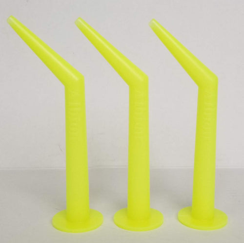 Angle Shot Plastic Nozzle for 1/10 Gallon Cartridges (3-Pack)
