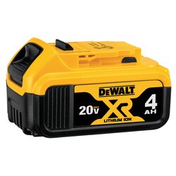 DeWALT 20V (DCB204) MAX Premium XR Lithium-Ion Battery Pack