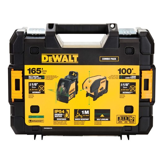 DeWALT (DW0883CG)Green Line & Spot Laser Combo Kit