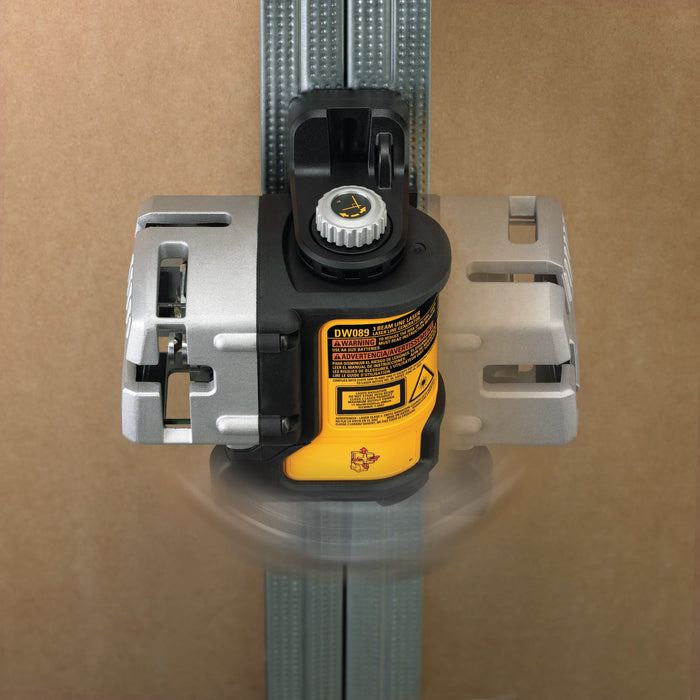 DeWALT (DW089K) Self Leveling 3-Beam Line Laser (Green)