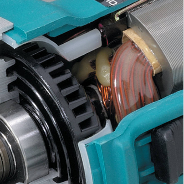 Makita 9557PBX1 - 4-1/2" Paddle Switch Cut-Off/Angle Grinder with aluminum case, diamond blade, 5 ea. grinding wheel, cut-off & grinding guards, lock-off, lock-on