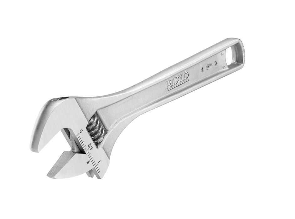 Model 758 8" Wide-Capacity Adjustable Wrench, WRENCH, 8" ADJUSTABLE