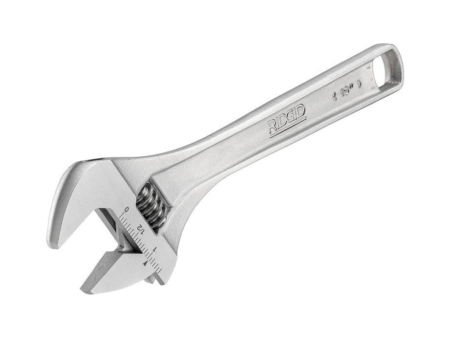 Model 760 10" Wide-Capacity Adjustable Wrench, WRENCH, 10" ADJUSTABLE