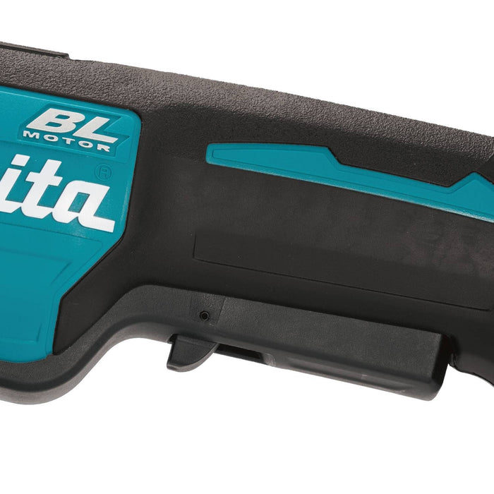 Makita XAG11T - 18V LXT Lithium-Ion Brushless Cordless 4-1/2” / 5" Paddle Switch Cut-Off/Angle Grinder Kit, electric brake, bag, lock-off, no lock-on (5.0Ah)